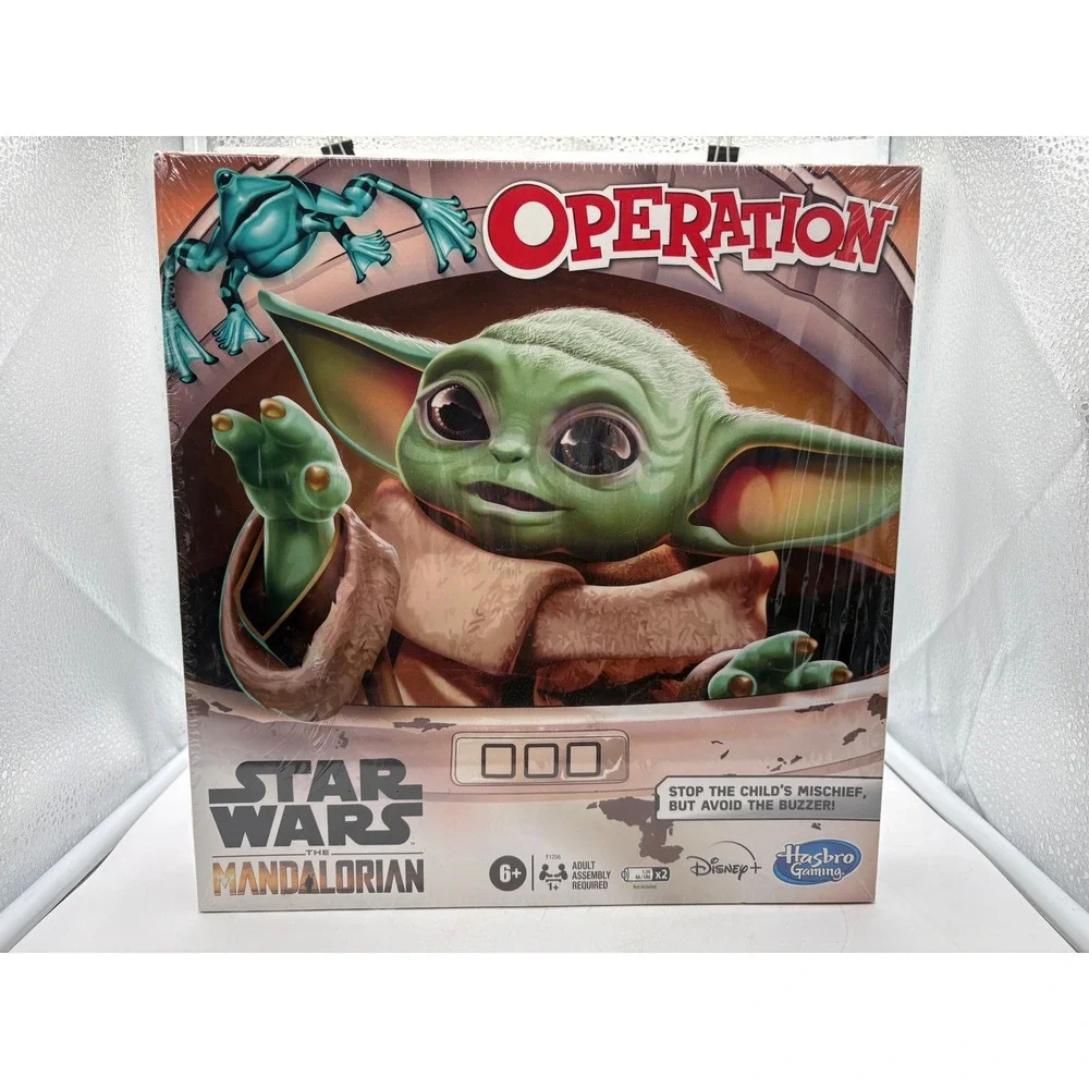 Star Wars Operation Board Game The Mandalorian Edition Grogu Baby Yoda Hasbro